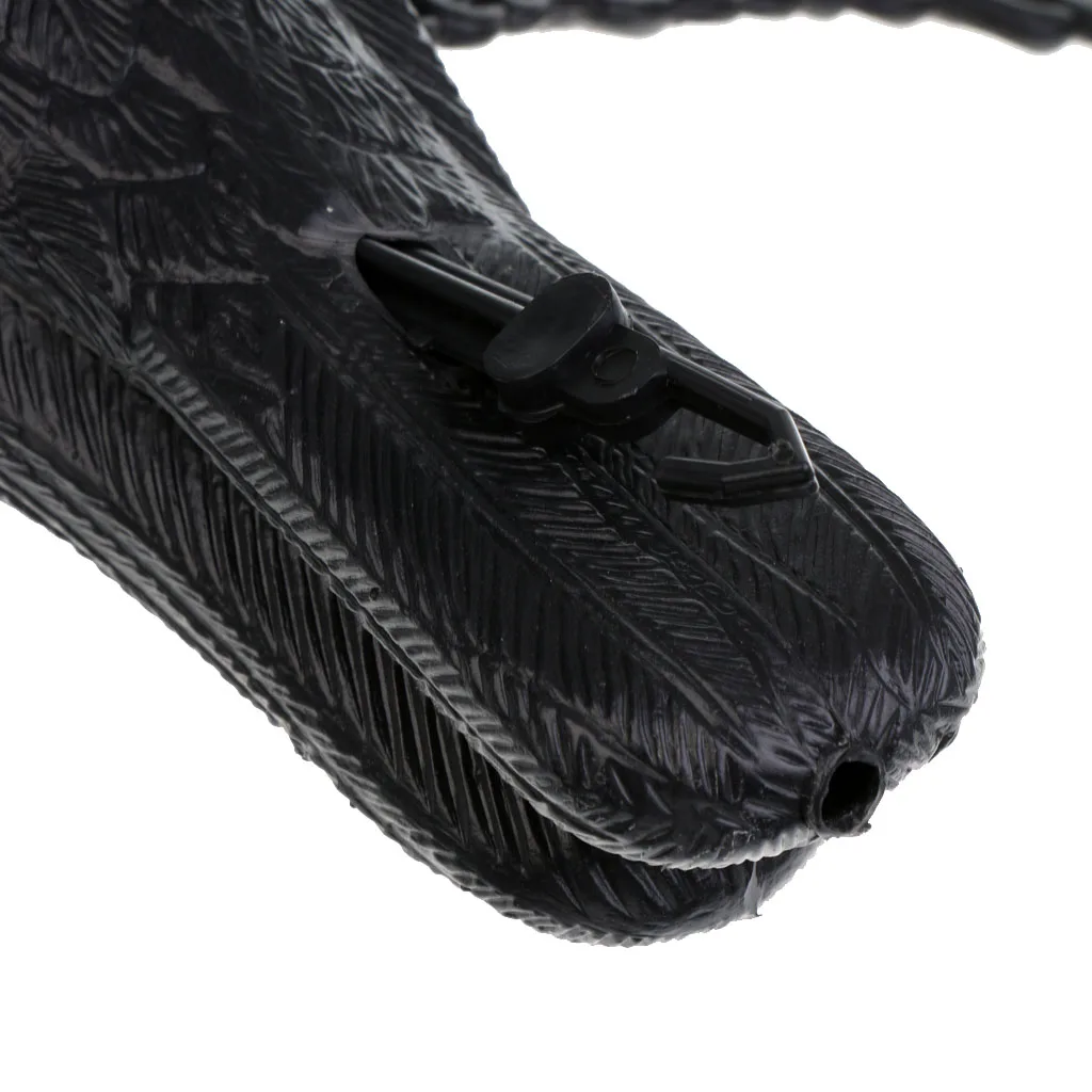 2Pcs/Pack Lightweight Realistic Full Body Crow Raven Hunting Decoy Scarer Greenhand Gear Crow Hunting Decoy