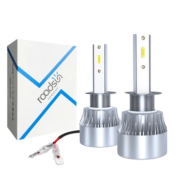 

H4 H7 H1 CSP Chips LED Headlight Bulbs H8 H9 H11 12V 9005 9006 72W 12000LM Mini Size Car LED Lamp 6000K LED High Quality