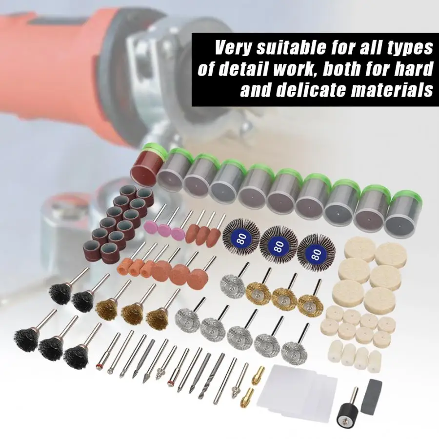 350pcs Tool Accessories Grinding Sanding Wheel Polishing Tool Kit Set