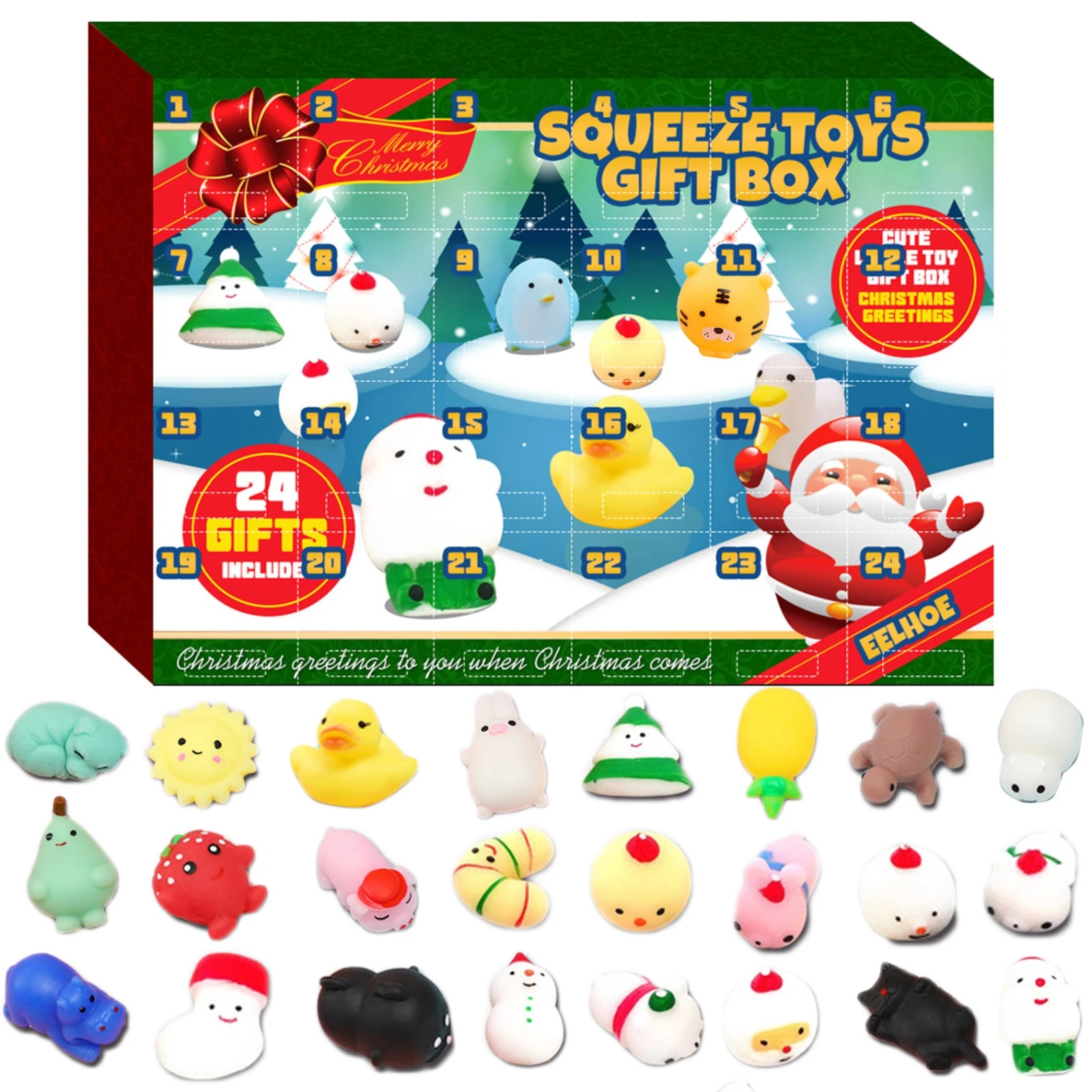 Children's New Year Christmas Gifts Xmas Kid Gife Advent Calendar 2022 24  Doors Set Of Christmas Gife Advent Calendar #8|Party Diy Decorations| -  Aliexpress