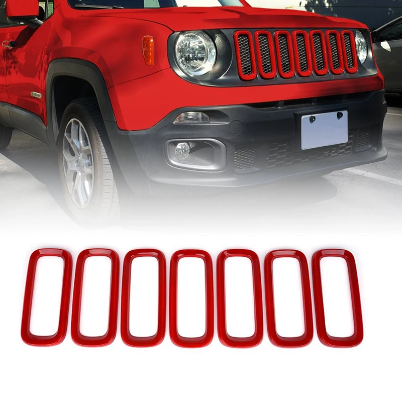 Передняя решетка вставки для радиаторной решетки для- Jeep Renegade