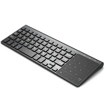 

USB 2.4G Wireless Keyboard for Laptop Computer Desktop Smart TV Number Touchpad Numeric Keypad for Android Windows