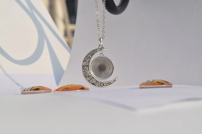 Hakuna Matata Verre Cabochon Croissant De Lune Collier Inspirant Citation Pendentif Africain Proverbe Bijoux Meilleurs Amis Cadeau Aliexpress