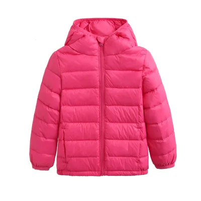 VIDMID/Зимний пуховик для маленьких мальчиков и девочек белые пуховики 90% г., пуховое теплое ультралегкое Детское пальто Одежда для больших мальчиков и девочек 2218 - Цвет: as photo