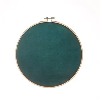 

Bamboo Embroidery Hoop Adjustable Circle Frame Hanging Wall Pendant Decoration