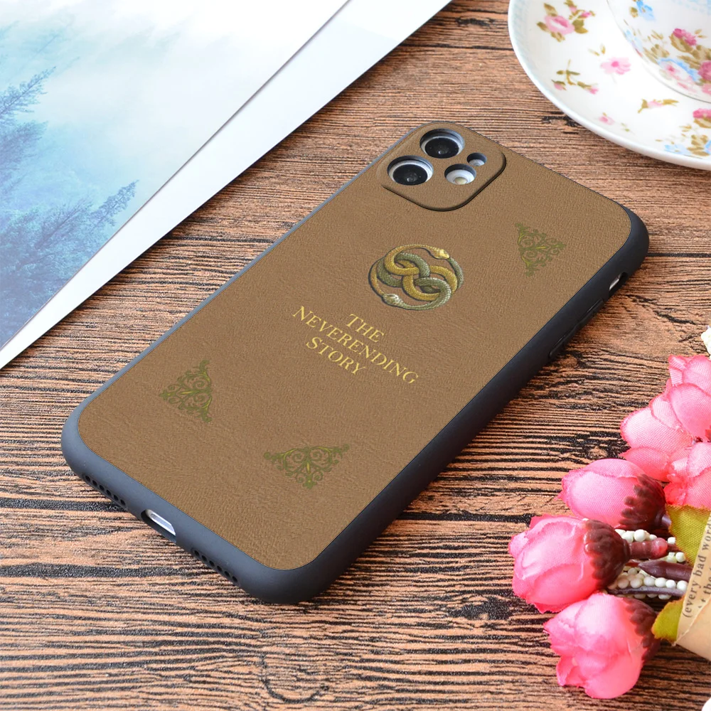 

For iPhone The Never Ending Story Print Soft Matt Apple iPhone Case