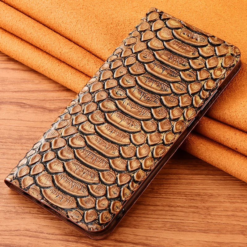 Чехол из натуральной коровьей кожи для Xiaomi Redmi Note 6, 7, 7A, 8, T, 8, K20, K30 Pro, чехол с откидной крышкой и подставкой, чехол для телефона Redmi 6, 7, 7A, 8, 8A - Цвет: Coffee
