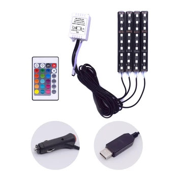 

color Strip Light Interior Atmosphere LED RGB Strip Light RGB LED Strip Decorative Light Music sound Control Multiple lighting