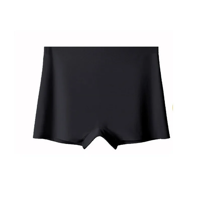 Safety Shorts Plus Size High Waist Elastic Under Skirt With Pockets Female Push Up Thin Lace