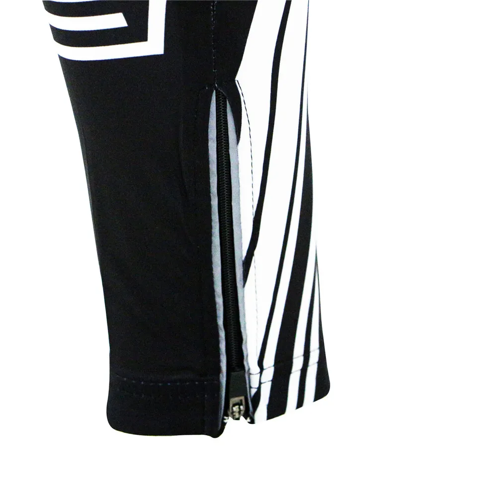 Cycling Leg Warmers Malciklo Men Women Compression Cycling Legwarmers Sport Safety Running Legging Basketball Soccer Leg Warmers Tights Sportswear