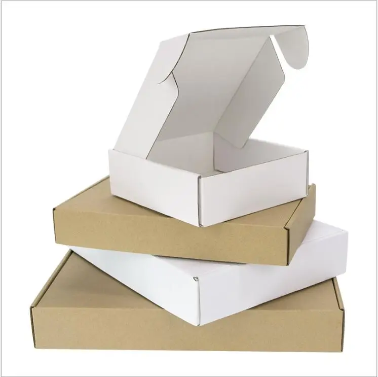 1 conjunto pequeño avión de papel Cajas de regalo Caja de Embalaje cartón corrugado de caso 