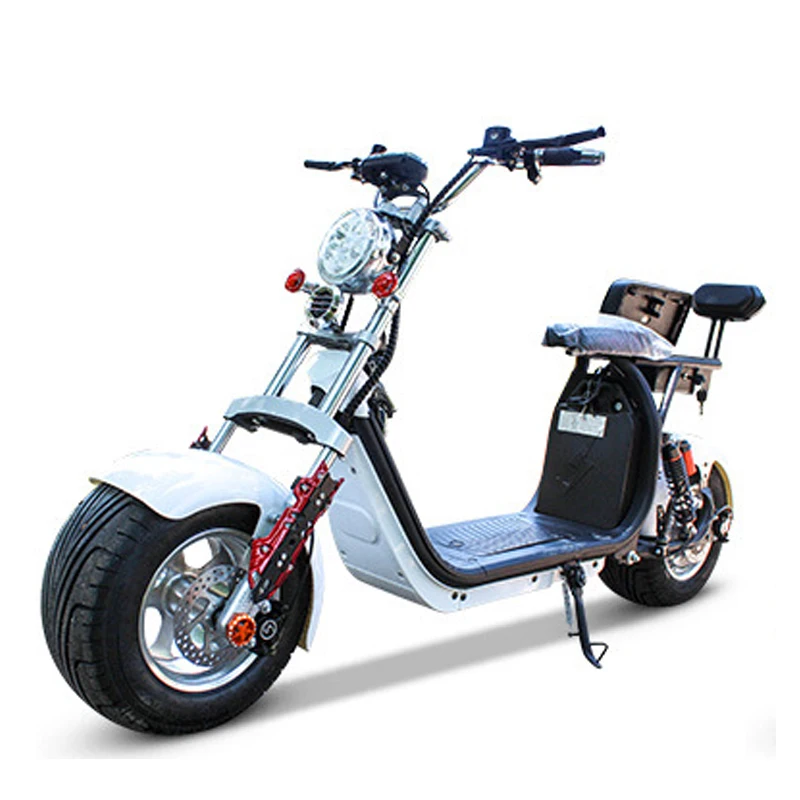 Взрослый 60 в 12AH 1500 Вт Электрический скутер Citycoco Halley колеса harley citycoco скутеры