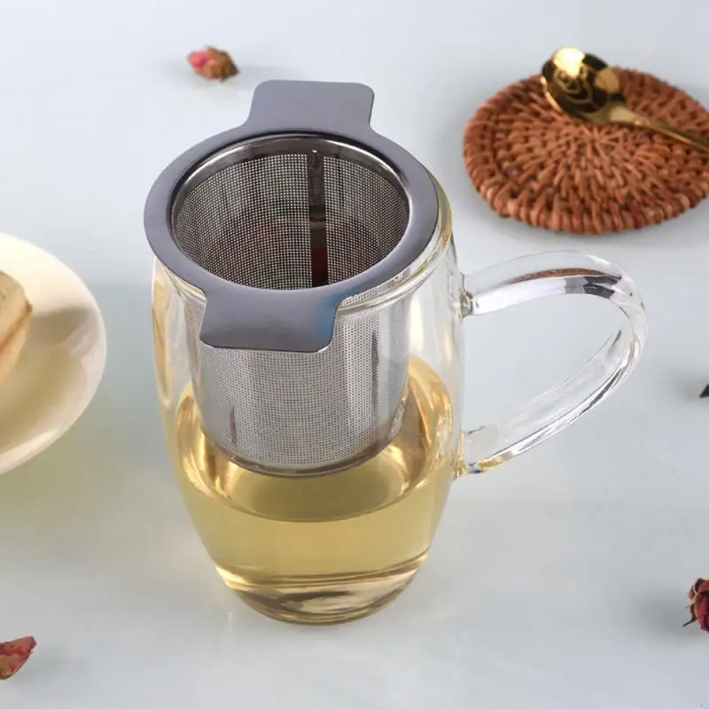 Colador filtro de acero te para infusión o hierbas inoxidable té infusion 