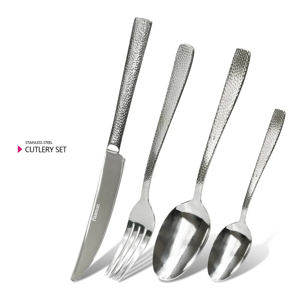 

24 set of tableware pieces meat knife fork stainless steel western style family tableware sets 3199