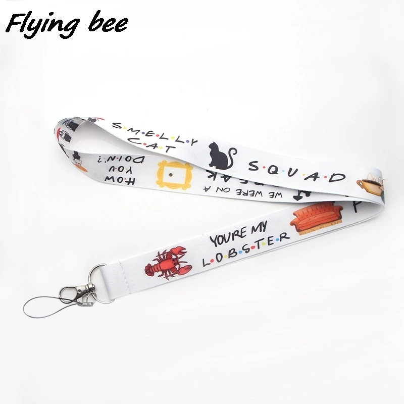

Ремешок Flyingbee для брелока, для пропуска, спортзала, мобильный телефон, USB