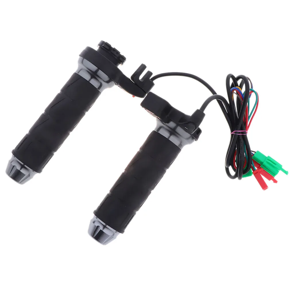 2x7/8 дюймов нагреватель ручек с подогревом ручки для мотоцикла, скутера ATV-черный