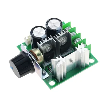 

12V-40V 13KHz 10A Auto DC Motor Speed Controller Regulator Governor with Knob Switch Volt Regulator Dimmer 400W Board Module