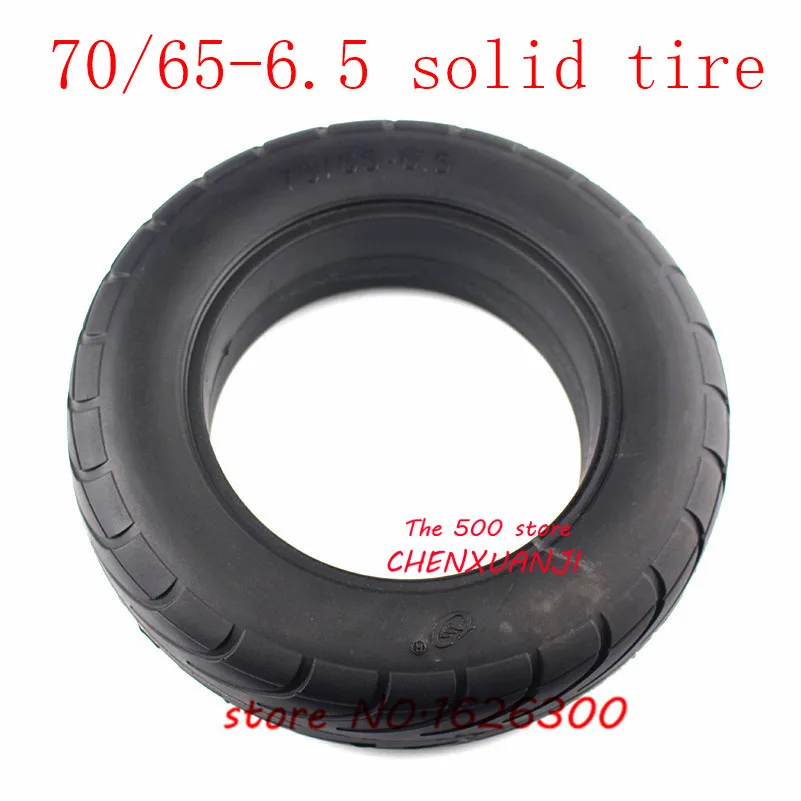 

70/65-6.5 Solid Tyres for Xiaomi Mini Pro Balance Scooter Tire 10inch 10x3.00-6.5 Explosion-proof Tubeless Solid Tire