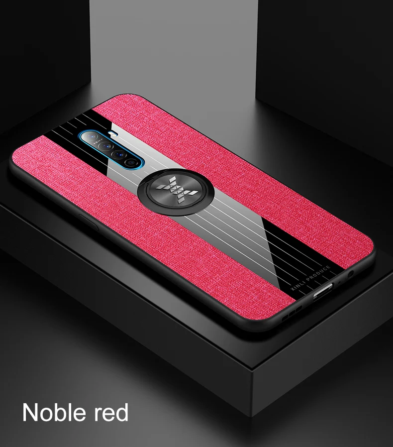 KONSMART чехол для телефона OPPO Realme X2 Pro чехол автомобильный держатель с кольцом на палец благородный противоударный защитный чехол для Realme X2 Pro