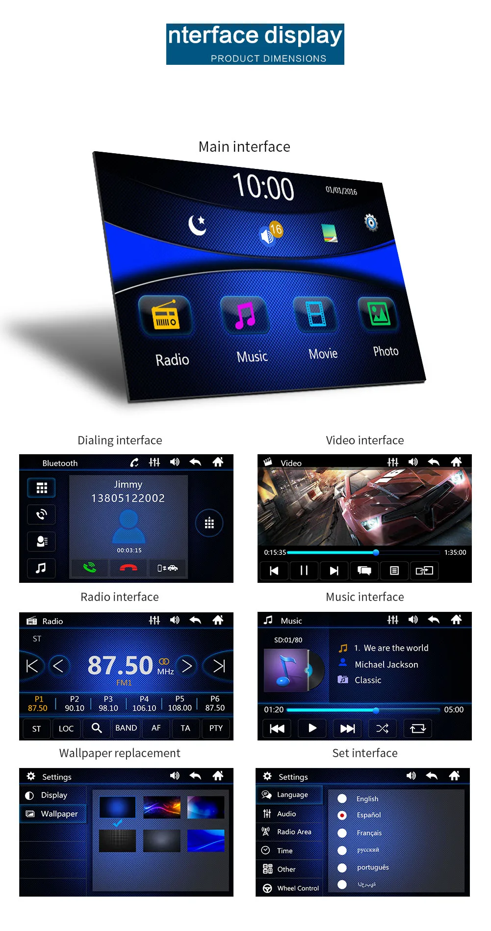 Автомобильный стерео приемник 1din аудио Bluetooth радио с " HD выдвижной сенсорный экран монитор MP5 плеер SD FM USB камера заднего вида