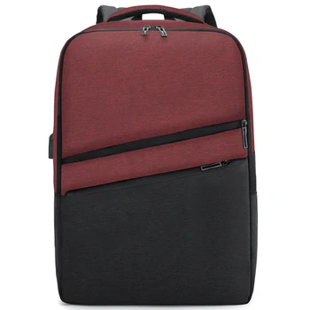 

New Business Casual Waterproof Computer Bag Usb Charging Backpack Large Capacity Travel Bag