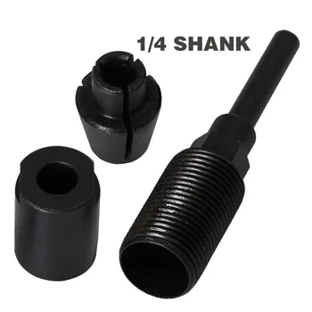 

1/2 1/4 8mm Shank Router Bits Collet Extension Rod For Engraving Machine Pro