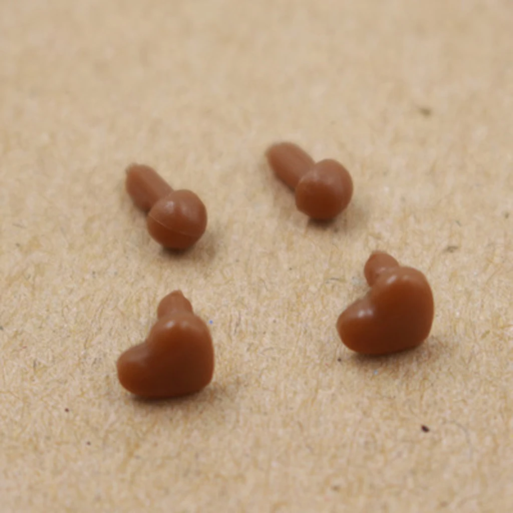 6 Colors Lovley Heart-Shape Ear Stud Make Up for 12