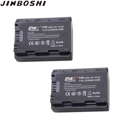 2X Battery 4 шт. NP-FZ100 NP FZ100 NPFZ100 сменной батареи для камеры для sony Alpha 9 A9 9R A9R 9S A9S A7RIII A7R3 7RM3 A7m3 BC-QZ1 акумуляторная батарея - Цвет: 2X Battery