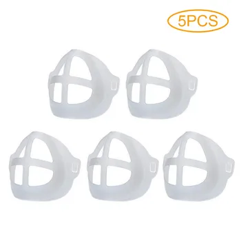 

Mouth Mask Support Breathing Assist Help Mask Inner Cushion Food Grade Silicone Mask Holder Mask Bracket Face Skin Care Tools 3D