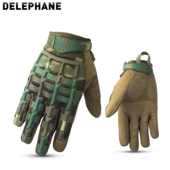 

Outdoor Sport Tactical Gloves Men Full Finger Touch Screen Camo Army Gloves Motorcycle Racing Bike Cycling Climbing Camping