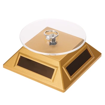 

Solar Showcase 360 Degrees Turntable Rotating Jewelry Organizer Display Stand