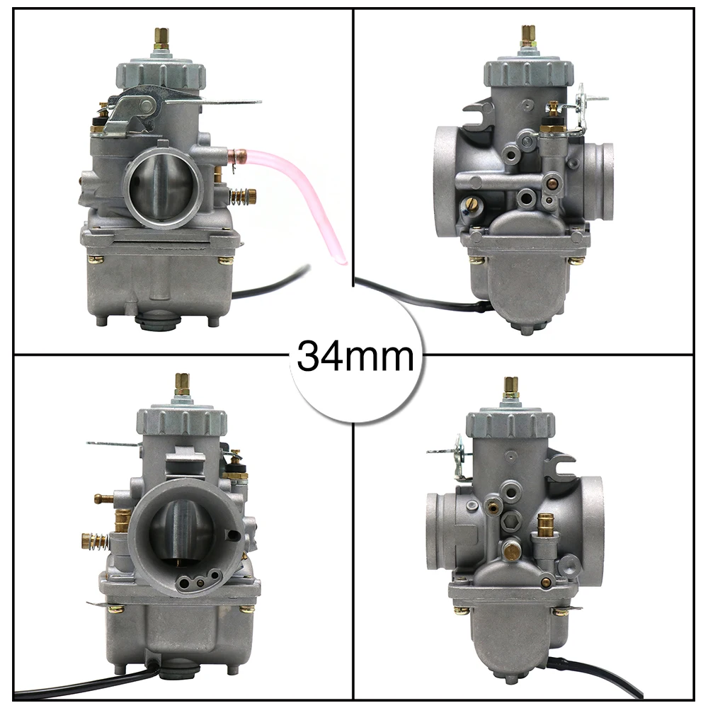 ZSDTRP мотоцикл модифицированный Mikuni VM30 34 мм карбюратор для ATV UTV питбайк 200cc 250cc