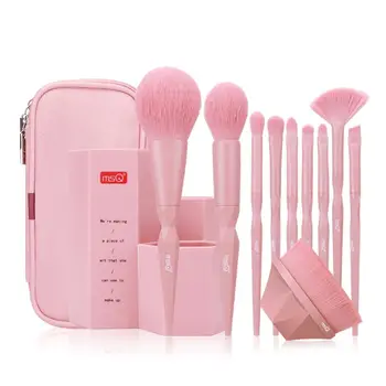 

2020 New 10Pcs/set Professional Cosmetic Brushes Eye Shadow Eyeliner Lip Foundation Brush