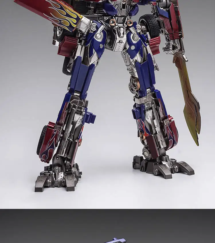 5 Optimus Prime Большой Робот Модель ручной мальчик игрушка сплава версия может быть собрана