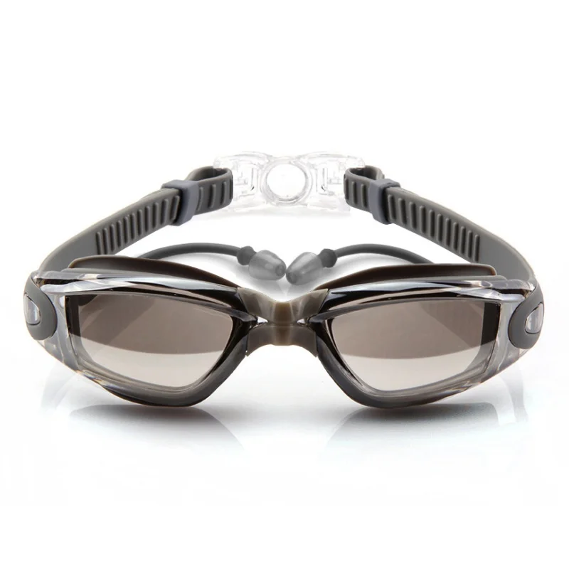 Men Women Diopter Sports Eyewear Professional Silicone Myopia Swimming Goggles Anti-fog UV Swimming Glasses
