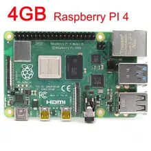 4GB SDRAM Raspberry Pi 4 Model B BCM2711 Cortex-A72 64-bit Quad core 1.5GHz SOC 2.4 i 5.0 GHz WiFi Bluetooth 5.0 Raspberry PI 4B