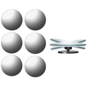 

Rear Blind Spot Mirror, 360° Rotate Design, Wide Angle Mirror Safety For All Car Truck Motorcycles SUV RV