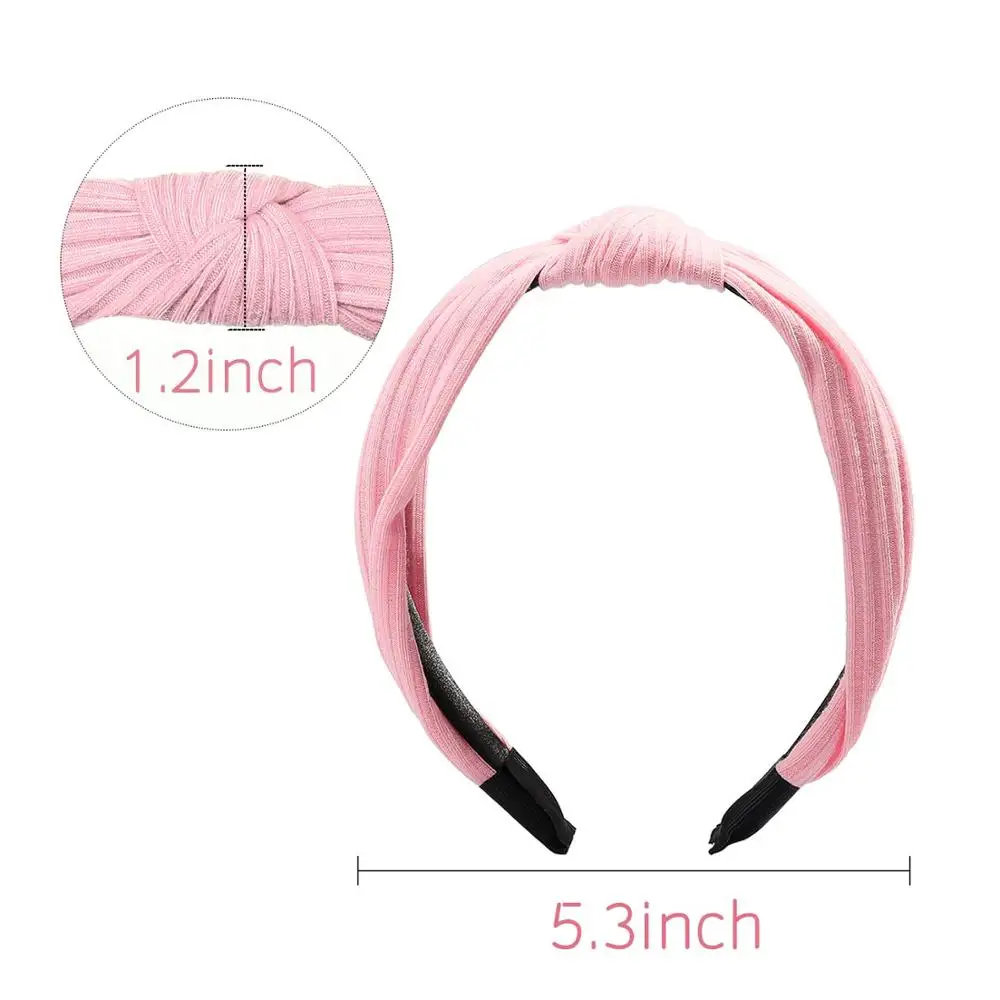 10 шт. повязки с узлом шелковый шарф Scrunchie 2 в 1 винтажные бант резинки для волос для женщин головная повязка в виде чалмы шарф