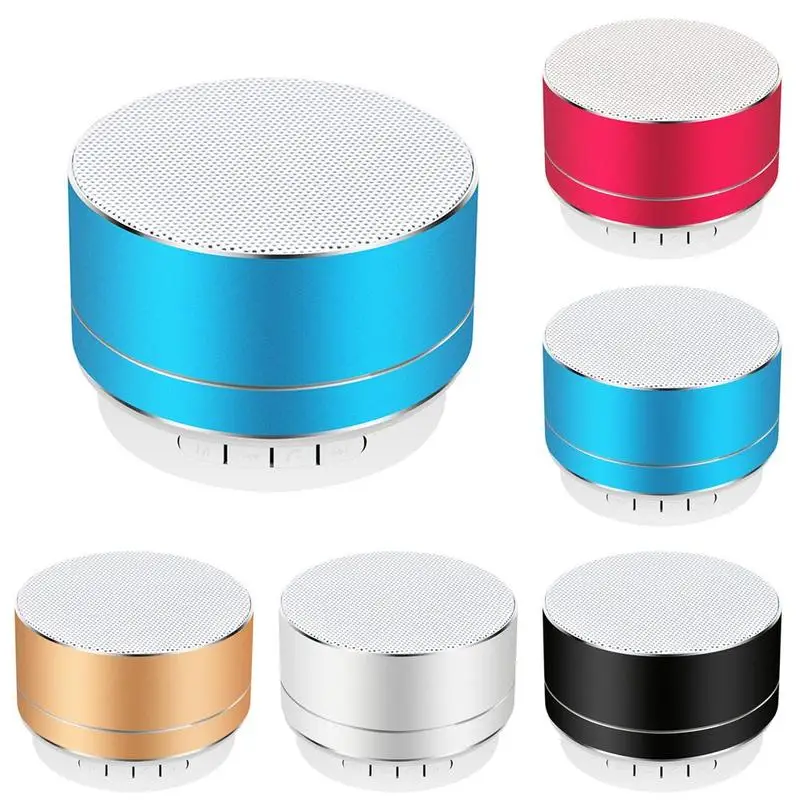 Металлический Bluetooth динамик беспроводной маленький стальной пистолет штекер компьютерный диск подарок сабвуфер сотовый телефон карты U O9P9