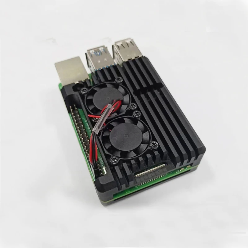 Подходит для Raspberry Pi 4 металлический корпус Защитная коробка корпус