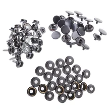 75 шт. нержавеющая сталь лодка морской крепеж для покрытия оснастки 12 мм Винт гнездо комплект