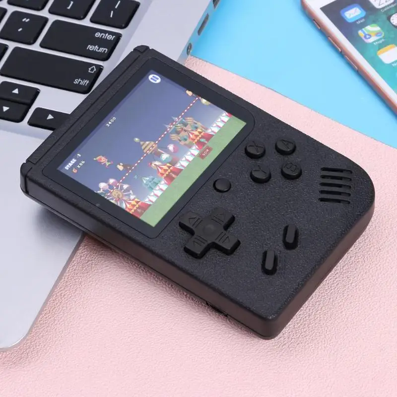 3 inch Portable Handheld Game Players Handheld Retro for FC Game Console Built-in 400 Games 8 Bit for Child Nostalgic