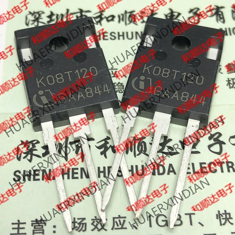 5 шт. IKW08N120T K08T120 TO-247 IGBT 1200V 8A