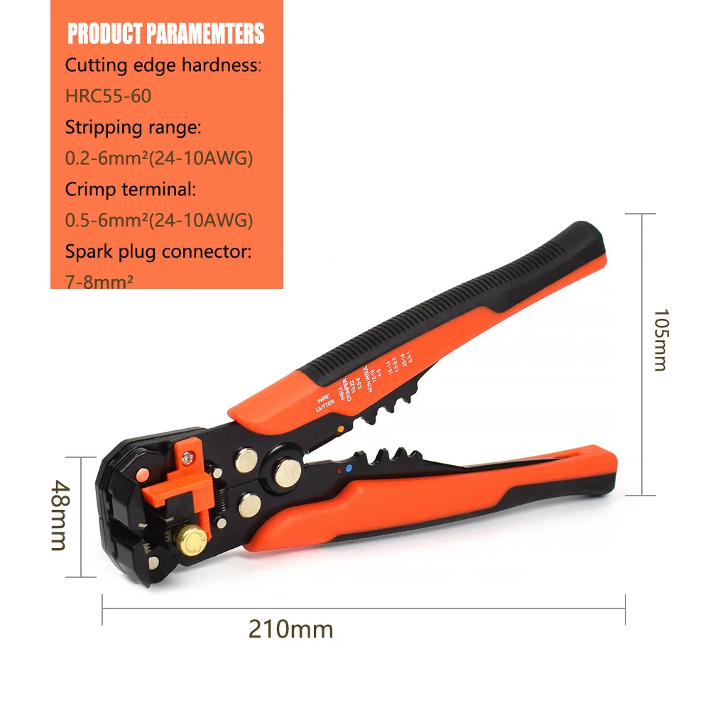 Инструмент для зачистки проводов многофункциональный автоматический прибор 3 в 1