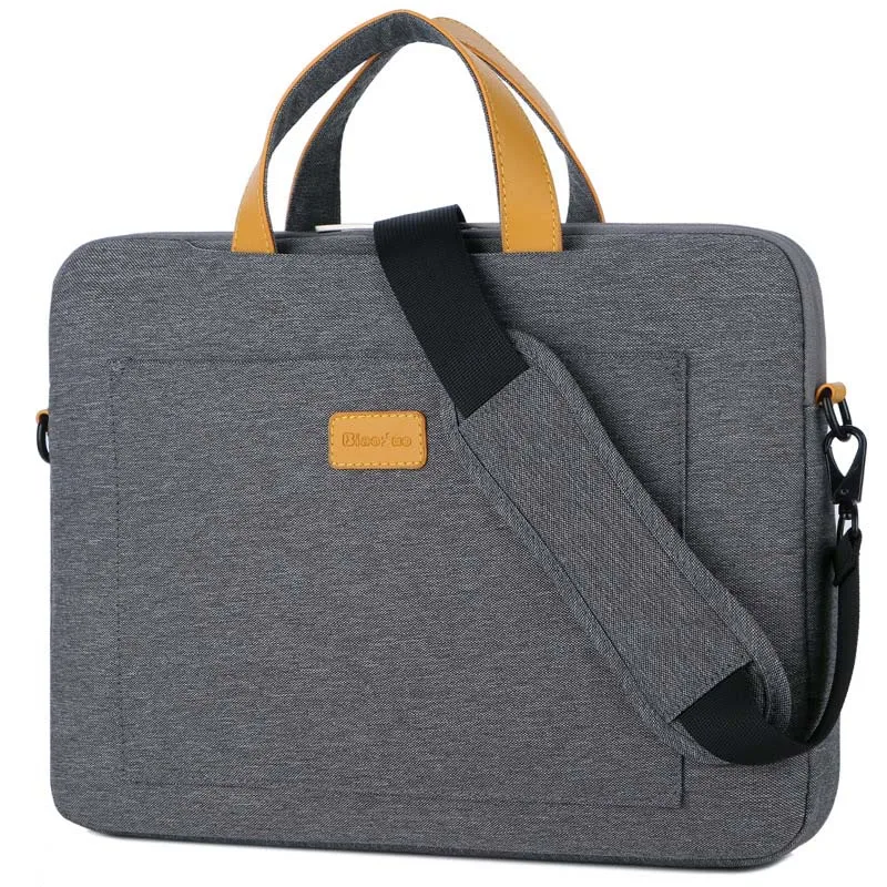 Dark Gray Сумка через плечо для Macbook retina 13,3 15,4 сумка для ноутбука 13 14 15,6 чехол для ноутбука Xiaomi Air lenovo Dell, HP, Asus acer - Цвет: Dark Gray