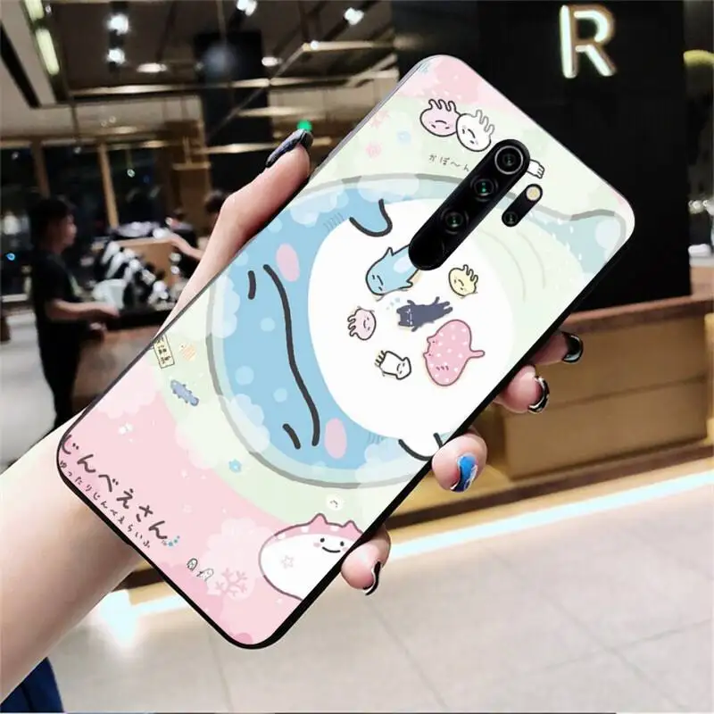 xiaomi leather case charging HPCHCJHM Japan Kawaii Sumikko Gurashi Phone Case Cover for Redmi Note 8 8A 8T 7 6 6A 5 5A 4 4X 4A Go Pro xiaomi leather case color