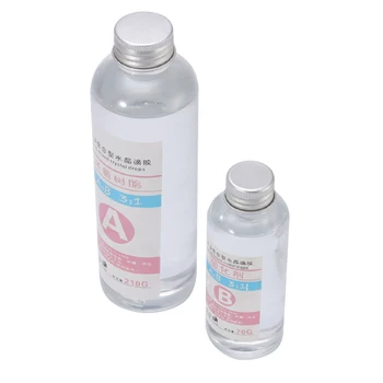 

1 Set AB Crystal Resin Glue Clear Epoxy Resin High Adhesive 3:1 For Resin Molds DIY Jewelry Making Tools Accessories