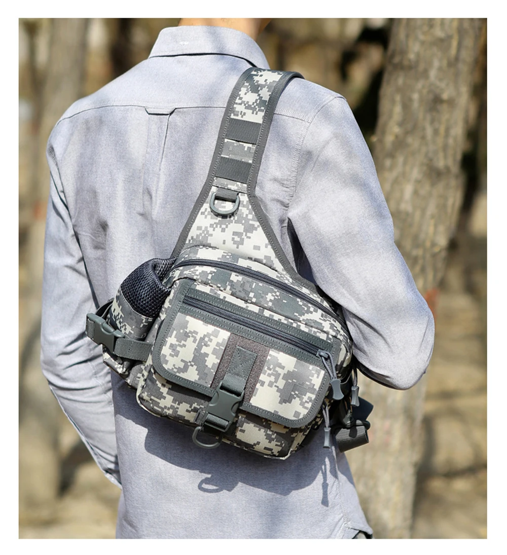 Открытый военный рюкзак Водонепроницаемый тактический рюкзак спортивный нагрудный слинг сумка на плечо Кемпинг Треккинг Рыбалка Охота сумки