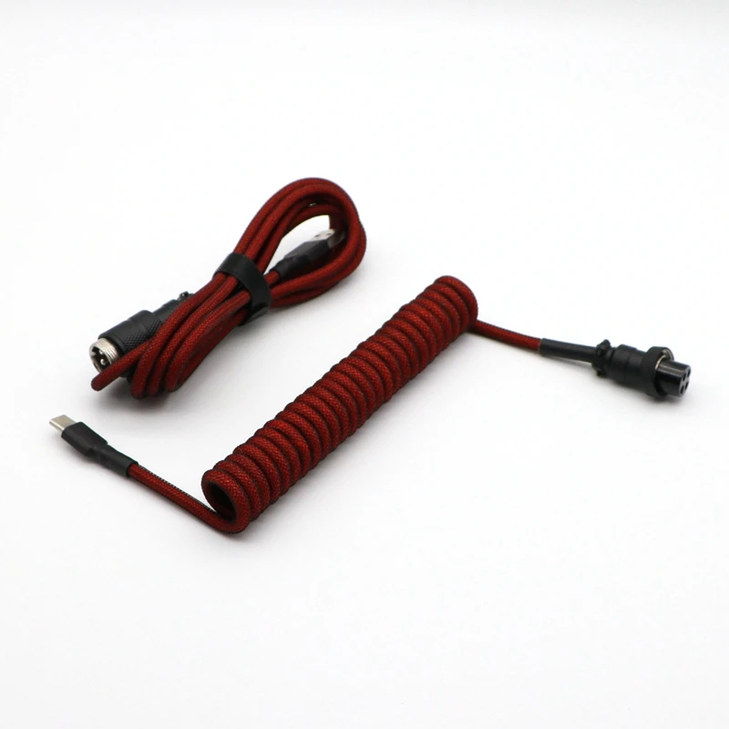 Paracord and Techflex Double sleeved USB to Type C Micro Mini USB