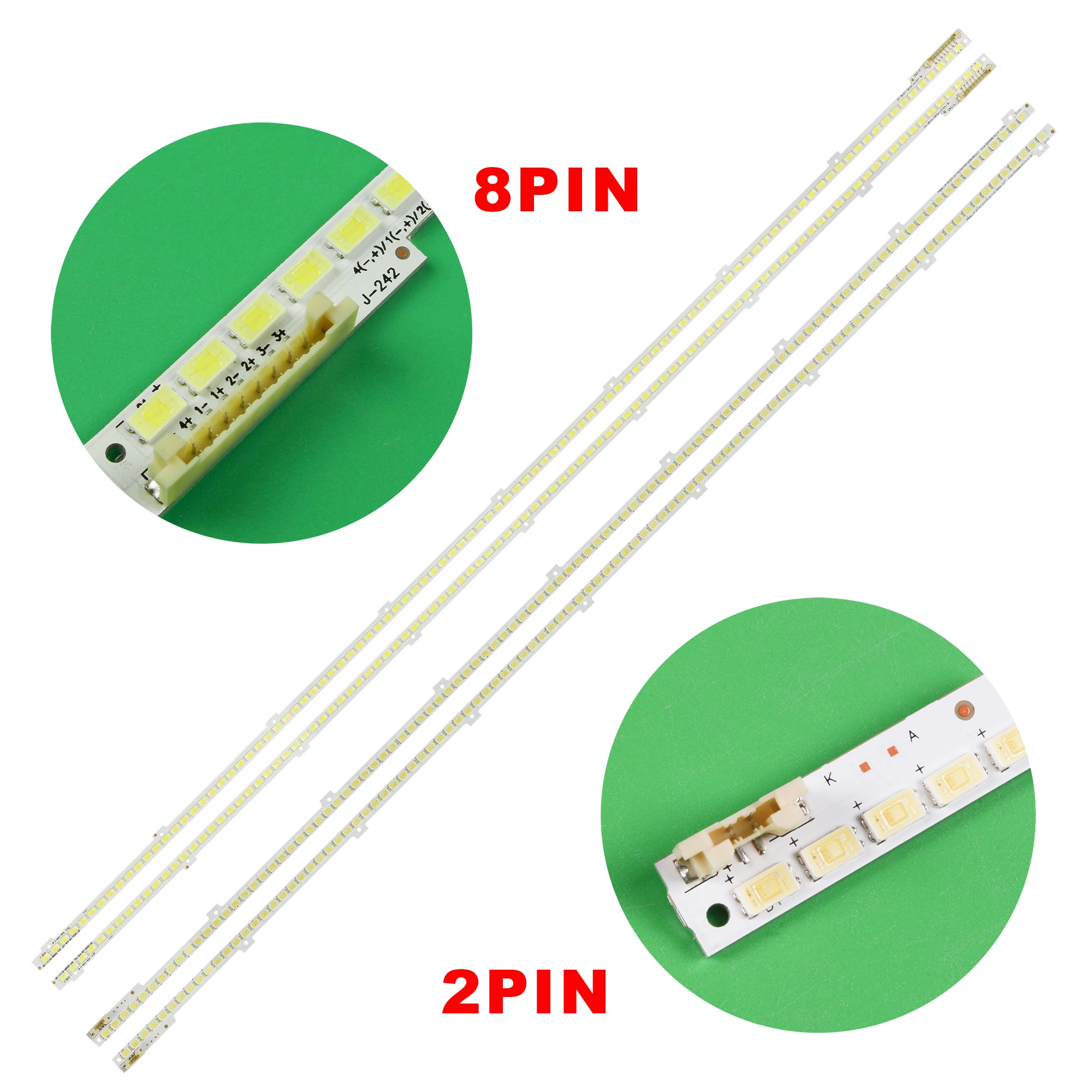 LED Backlight strip 100Lamp For Samsung 55&quot TV UA55D6400 UA55D6400UJ UA55D6600WJ UA55D6000SJ LTJ550HW05 BN64-01664A UN55D6003SF |